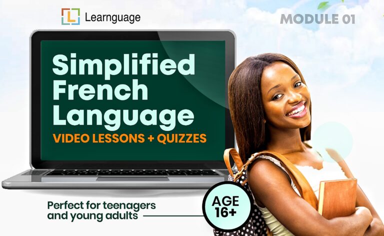 Simplified French Language for Adults